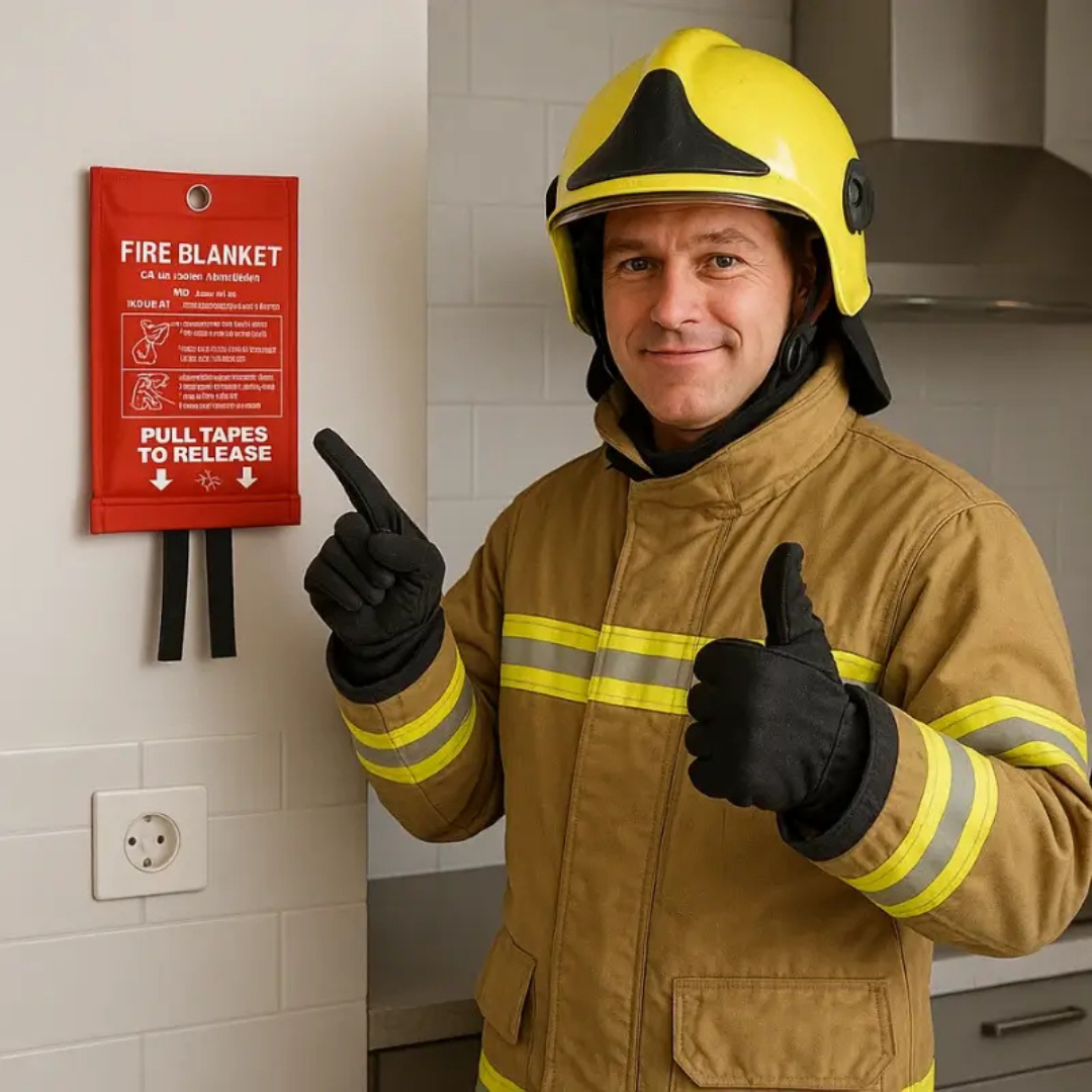 SafeGuard Shield: Manta Ignífuga de Emergencia