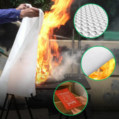 SafeGuard Shield: Manta Ignífuga de Emergencia