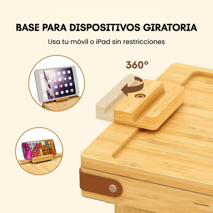 Easy Rest: Bandeja para Sofá Multifunción