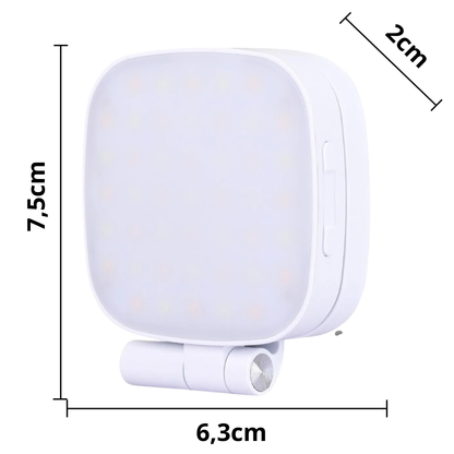 Glow Pro: Anillo de Luz Magnético para Móvil