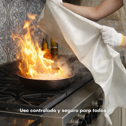 SafeGuard Shield: Manta Ignífuga de Emergencia