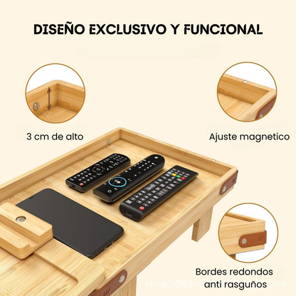 Easy Rest: Bandeja para Sofá Multifunción