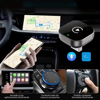 Drive Link: Adaptador Inalámbrico para CarPlay/Android Auto