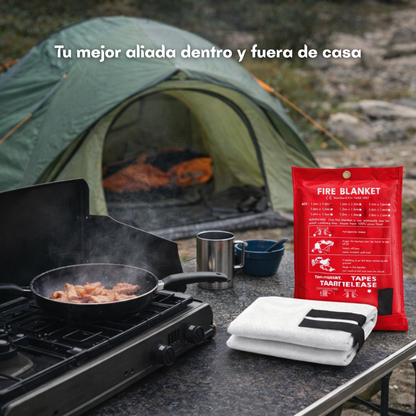 SafeGuard Shield: Manta Ignífuga de Emergencia