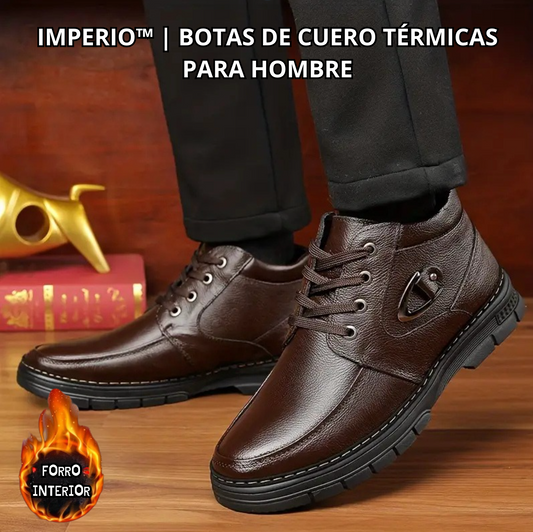 Imperio™ | Botas de cuero térmicas para hombre