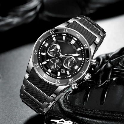 Cronox™ | Reloj de cuarzo multifunción para hombre