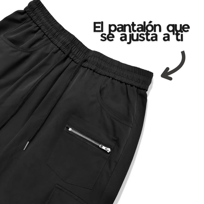 FlexCargo™ – Pantalón Cargo Elástico de Hombre