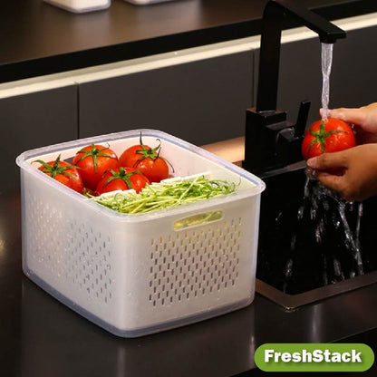 FreshStack - Pack de 5 recipientes