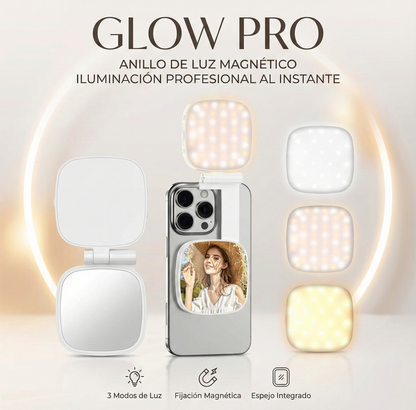 Glow Pro: Anillo de Luz Magnético para Móvil
