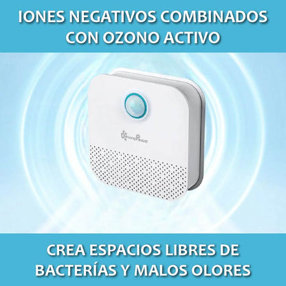 PureZone Mini | Desodorizador Iónico Recargable para Mascotas y Espacios
