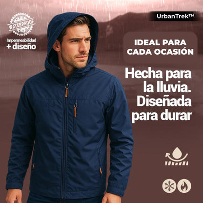 UrbanTrek™ – Chaqueta Impermeable & Térmica de Hombre