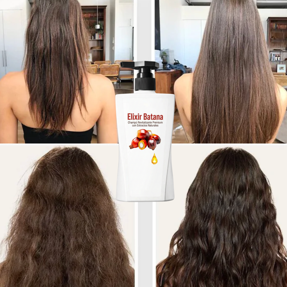Elixir Batana | Champú Revitalizante Premium con Extractos Naturales
