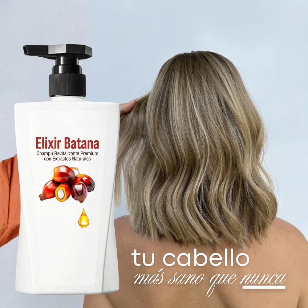 Elixir Batana | Champú Revitalizante Premium con Extractos Naturales