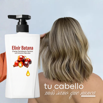 Elixir Batana | Champú Revitalizante Premium con Extractos Naturales