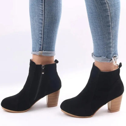 Elevia™ – Botines de Plataforma Elegantes para Mujer