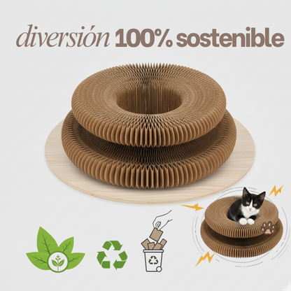 KittyFlow: El Rascador Interactivo para Gatos